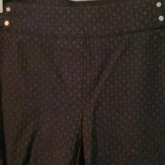 Rafaella Burgundy Weekend Comfort Pull-On Stretch Pant, Size XL - Picture 3 of 6